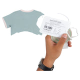 Stella McCartney Grey T-Shirt With Brand Name Print