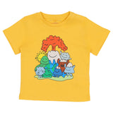 Stella McCartney Yellow T-Shirt With Earth Friends Print
