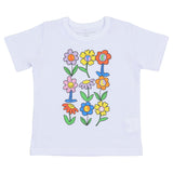 Stella McCartney White T-Shirt With Flower Print
