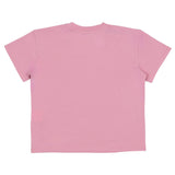 Stella McCartney Pink T-Shirt With Brand Name Print