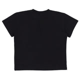 Stella McCartney Black T-Shirt With Brand Name Print