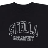 Stella McCartney Black T-Shirt With Brand Name Print