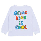 Stella McCartney White T-Shirt Being Kind Is So Cool Print