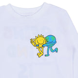 Stella McCartney White T-Shirt Being Kind Is So Cool Print