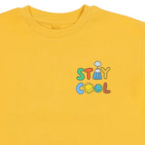 Stella McCartney Yellow T-Shirt With Stay Cool Print