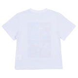 Stella McCartney White T-Shirt With Mountains Print