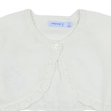 Mayoral White Cardigan Knitted