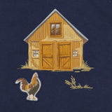 Mayoral Navy T-Shirt With House Print