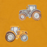 Mayoral Mustard T-Shirt With Tractor Print