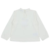 Mayoral White Dress With Animal Print Print