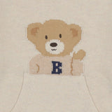 Mayoral Beige Pullover With Teddy Print