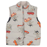 Mayoral Multicolor Jacket With Animal Skates Printed