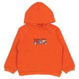 Mayoral Orange Sweatshirt Hooded With Skate Print