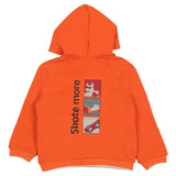 Mayoral Orange Sweatshirt Hooded With Skate Print