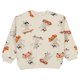 Mayoral Multicolor Sweatshirt With Skate Print Print