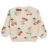 Mayoral Multicolor Sweatshirt With Skate Print Print