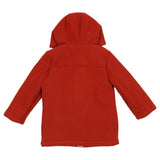 Mayoral Orange Coat Hooded With Brand Name