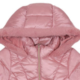 Mayoral Pink Jacket Hooded With Brand Name