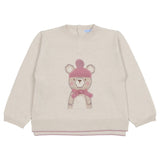 Mayoral Multicolor Tracksuit Knitted With Teddy Print