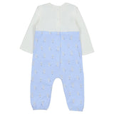 Mayoral Multicolor Footie With Hat Animal Print Lowers