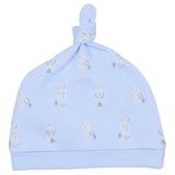 Mayoral Multicolor Footie With Hat Animal Print Lowers