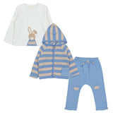 Mayoral Multicolor Tracksuit Hooded With T-Shirt Lower