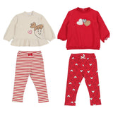 Mayoral Multicolor Sweatshirt 2Pcs Set With 2 Dinosaur