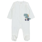 Mayoral Multicolor Footie Velvet 2Pcs Set