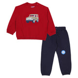 Mayoral Multicolor Sweatshirt With Lower Bus Emb