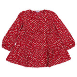 Mayoral Multicolor Dress With Dotted Printed