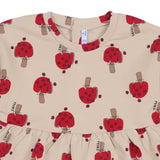 Mayoral Multicolor Dress With Mushroom Printed