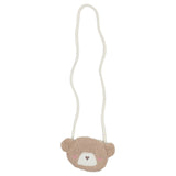 Mayoral White Dress With Furr Bag