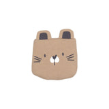 Mayoral Brown Dress With Pouch Polka Dots