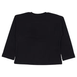 Mayoral Black T-Shirt With Teddy Paws Print