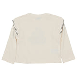 Mayoral Off White T-Shirt With Teddy Print