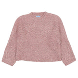 Mayoral Peach Sweater Crop With Sequences