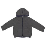 Mayoral Dark Grey Jacket Hooded Reversible