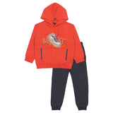 Mayoral Multicolor Sweatshirt Hooded With Joggers