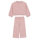 Mayoral Light Pink Tracksuit With Pattern