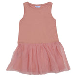 Mayoral Peach Dress With Inner