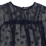 Mayoral Navy Dress With Booti Emb