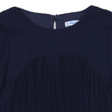 Mayoral Navy Dress Pleated