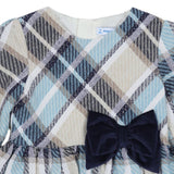 Mayoral Multicolor Dress Multi Checks Printed