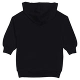 Mayoral Black Dress Hooded With Teddy Rubber