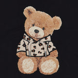 Mayoral Black Dress Hooded With Teddy Rubber