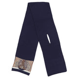 Mayoral Navy Hat And Scarf Knitted With Animal