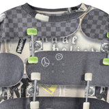 Molo Grey Skate Deck Sweatshirt