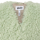 Molo Green Faux Fur Gilet
