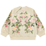 Molo Green Forest Bunny Print Sweatshirt