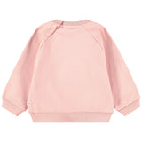 Molo Peach Smiling Face Sweatshirt